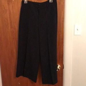 Madewell cropped wide leg slacks